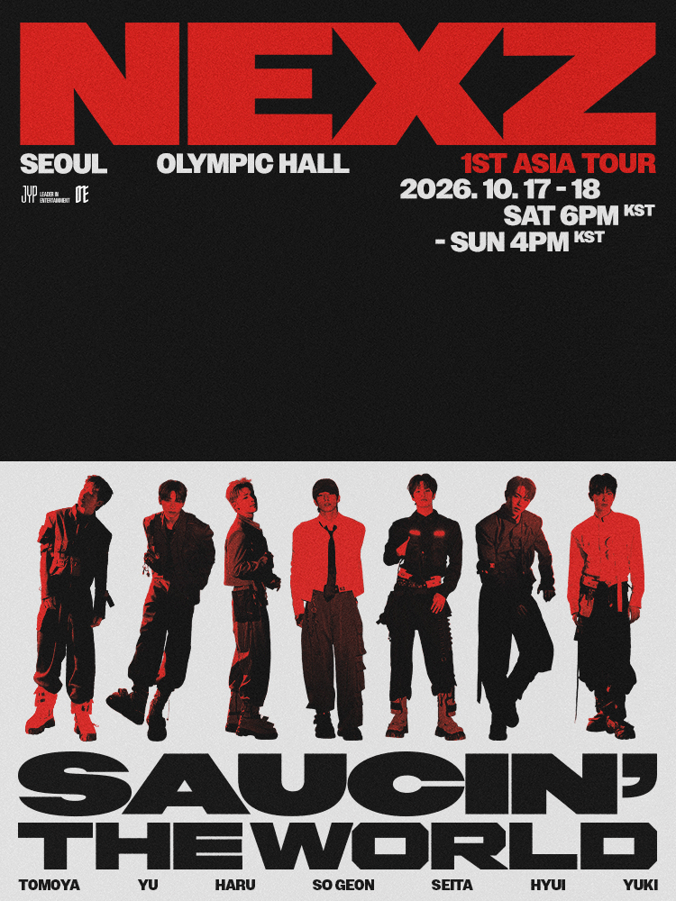 NEXZ 1ST ASIA TOUR: SAUCIN’ THE WORLD [서울] 포스터